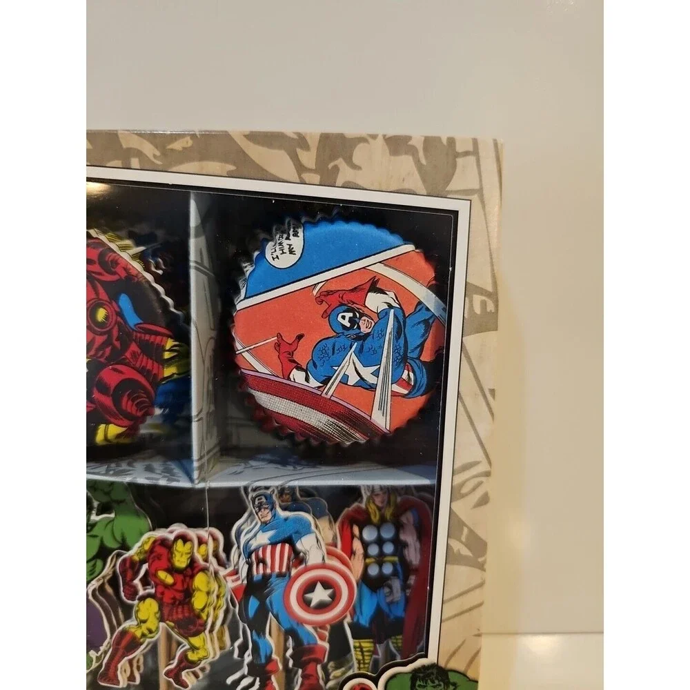 Marvel Comics Cupcake Kit Toppers New Sealed